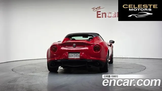 ALFA ROMEO 4C 1.7 Spyder 2018 — photo 4 sur 20