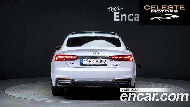 AUDI A5 (F5) 40 TDI Quattro Premium Sportback 2020 — photo 4 sur 26