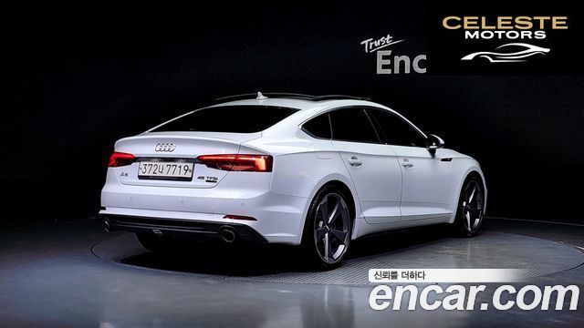AUDI A5 (F5) 45 TFSI Quattro Premium Sportback 2019 — photo 2 sur 20