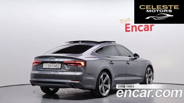 AUDI A5 (F5) 45 TFSI Quattro Premium Sportback 2019 — photo 2 sur 26