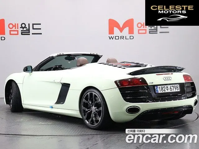 AUDI R8 5.2 V10 Spyder 2012 — photo 4 sur 26