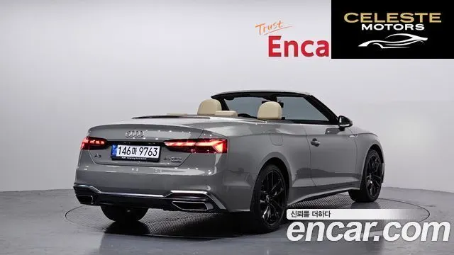 AUDI A5 (F5) 45 TFSI Quattro Premium Cabriolet 2022 — photo 2 sur 26