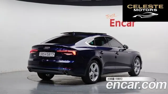 AUDI A5 (F5) 45 TFSI Quattro Premium Sportback 2019 — photo 2 sur 26