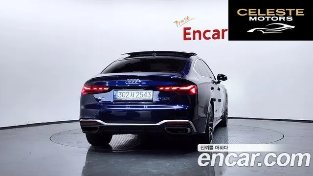 AUDI A5 (F5) 40 TFSI Quattro Premium Sportback 2022 — photo 4 sur 20