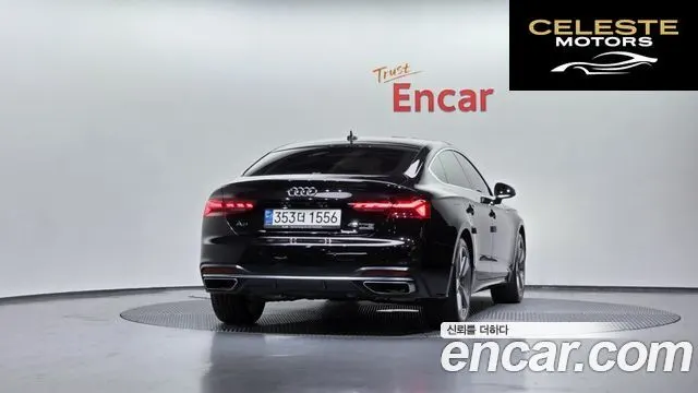 AUDI A5 (F5) 40 TFSI Quattro Sportback 2021 — photo 4 sur 20