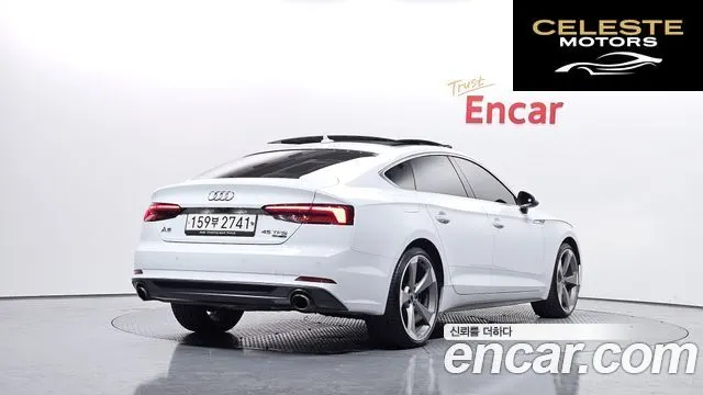 AUDI A5 (F5) 45 TFSI Quattro Premium Sportback 2019 — photo 2 sur 20