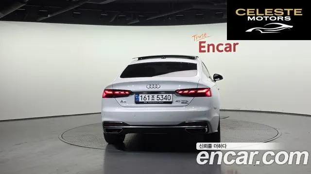 AUDI A5 (F5) 40 TFSI Quattro Sportback 2023 — photo 4 sur 20