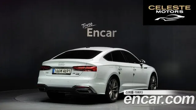 AUDI A5 (F5) 45 TFSI Quattro Premium Sportback 2023 — photo 2 sur 20