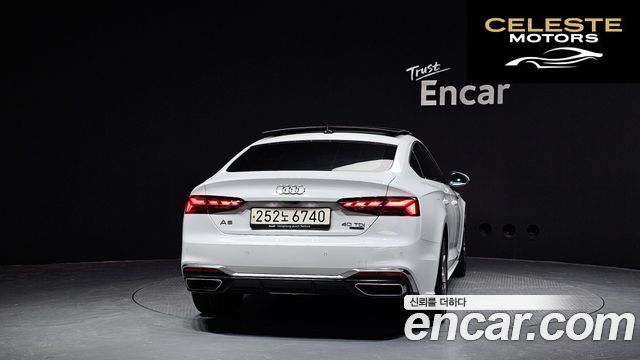 AUDI A5 (F5) 40 TDI Quattro Premium Sportback 2021 — photo 4 sur 20