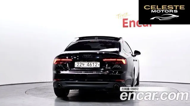 AUDI A5 (F5) 45 TFSI Quattro Premium Sportback 2019 — photo 4 sur 20