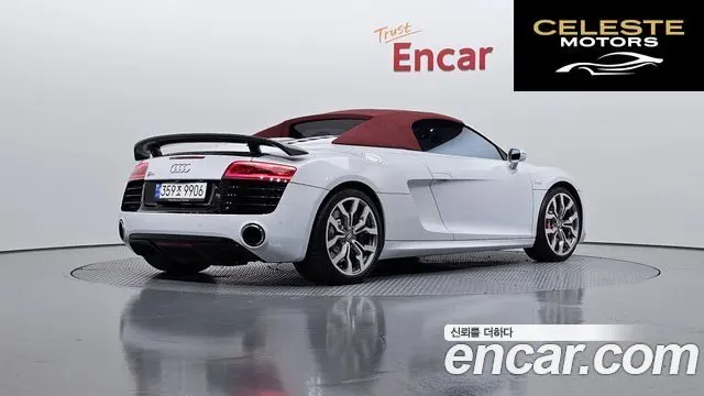 AUDI R8 5.2 V10 Spyder 2015 — photo 2 sur 20