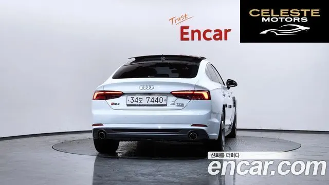 AUDI A5 (F5) 45 TFSI Quattro Premium Sportback 2019 — photo 4 sur 20