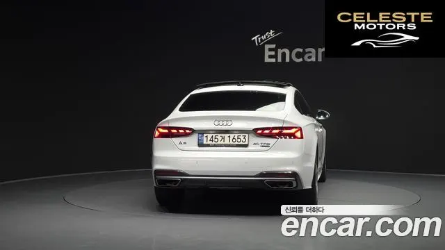 AUDI A5 (F5) 40 TFSI Quattro Sportback 2021 — photo 4 sur 20