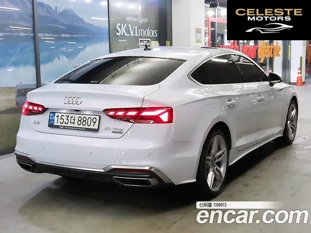 AUDI A5 (F5) 40 TFSI Quattro Premium Sportback 2021 — photo 4 sur 26
