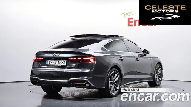AUDI A5 (F5) 40 TFSI Quattro Premium Sportback 2022 — photo 2 sur 20