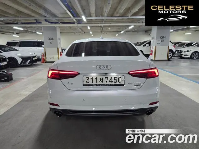 AUDI A5 (F5) 45 TFSI Quattro Premium Sportback 2019 — photo 4 sur 26
