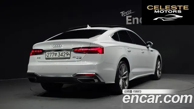 AUDI A5 (F5) 45 TFSI Quattro Premium Sportback 2020 — photo 2 sur 20