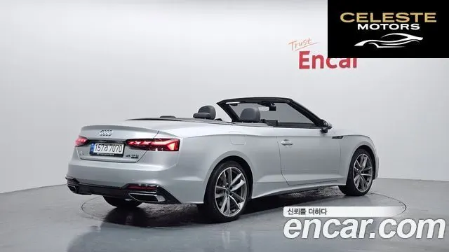 AUDI A5 (F5) 45 TFSI Quattro Premium Cabriolet 2021 — photo 2 sur 26