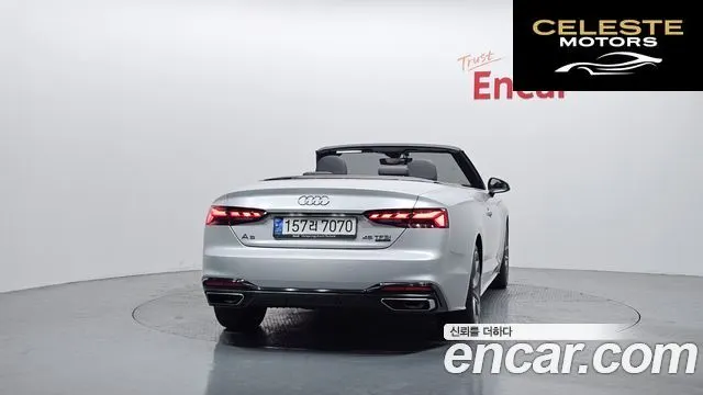 AUDI A5 (F5) 45 TFSI Quattro Premium Cabriolet 2021 — photo 4 sur 26