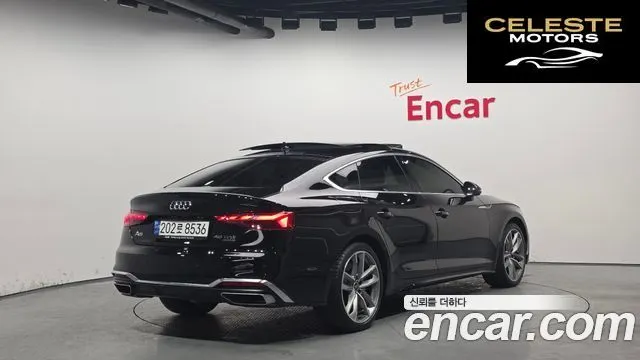 AUDI A5 (F5) 45 TFSI Quattro Premium Sportback 2023 — photo 2 sur 20