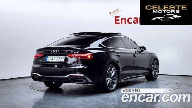 AUDI A5 (F5) 45 TFSI Quattro Premium Sportback 2021 — photo 2 sur 20