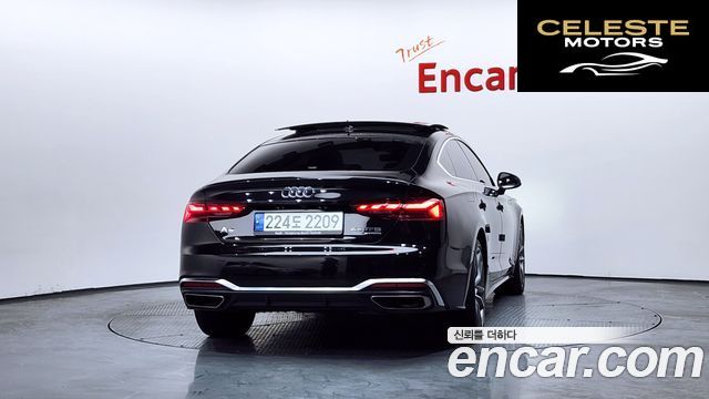 AUDI A5 (F5) 45 TFSI Quattro Premium Sportback 2021 — photo 4 sur 20