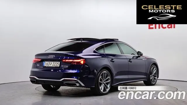 AUDI A5 (F5) 40 TFSI Quattro Premium Sportback 2022 — photo 2 sur 26