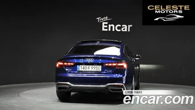 AUDI A5 (F5) 40 TDI Quattro Premium Sportback 2021 — photo 4 sur 26