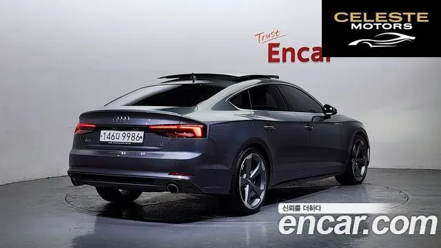 AUDI A5 (F5) 45 TFSI Quattro Premium Sportback 2019 — photo 2 sur 20