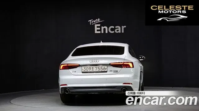 AUDI A5 (F5) 45 TFSI Quattro Premium Sportback 2019 — photo 4 sur 20