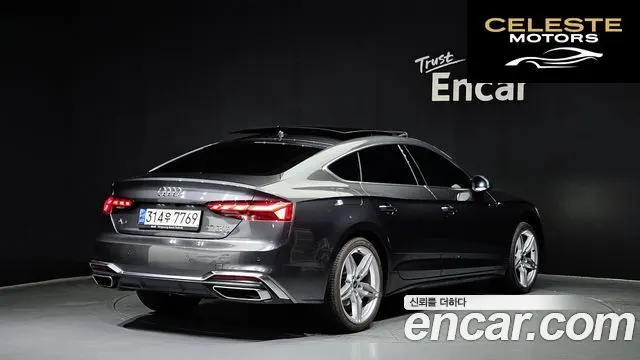 AUDI A5 (F5) 40 TFSI Quattro Premium Sportback 2021 — photo 2 sur 20