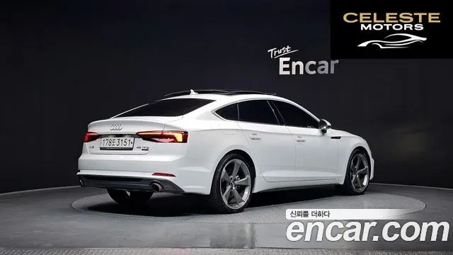 AUDI A5 (F5) 45 TFSI Quattro Premium Sportback 2019 — photo 2 sur 20
