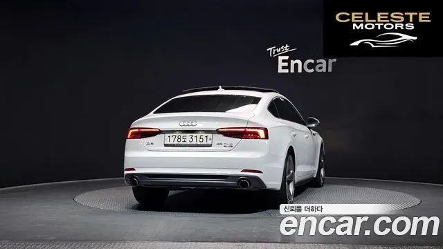 AUDI A5 (F5) 45 TFSI Quattro Premium Sportback 2019 — photo 4 sur 20