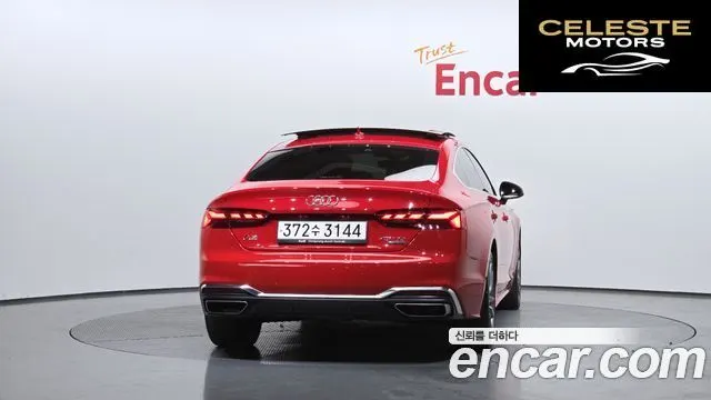 AUDI A5 (F5) 40 TDI Quattro Premium Sportback 2020 — photo 4 sur 20