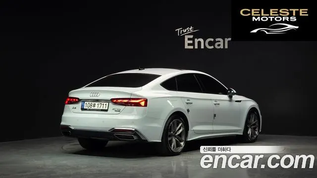 AUDI A5 (F5) 40 TDI Quattro Premium Sportback 2021 — photo 2 sur 20
