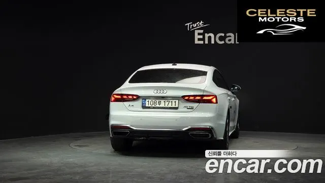 AUDI A5 (F5) 40 TDI Quattro Premium Sportback 2021 — photo 4 sur 20
