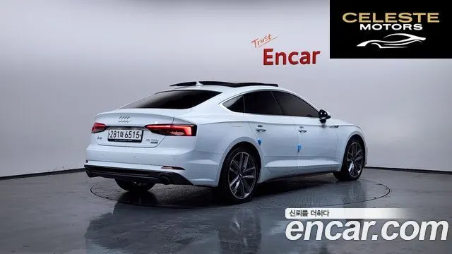 AUDI A5 (F5) 45 TFSI Quattro Premium Sportback 2019 — photo 2 sur 20