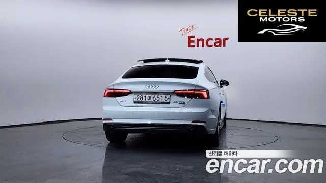 AUDI A5 (F5) 45 TFSI Quattro Premium Sportback 2019 — photo 4 sur 20