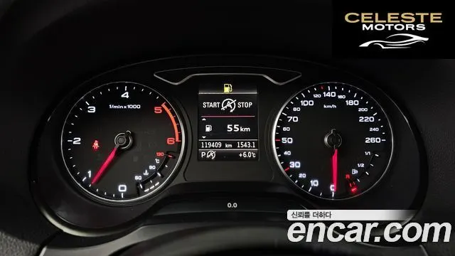 AUDI A3 35 TDI Dynamic Sportback 2015 — photo 8 sur 20