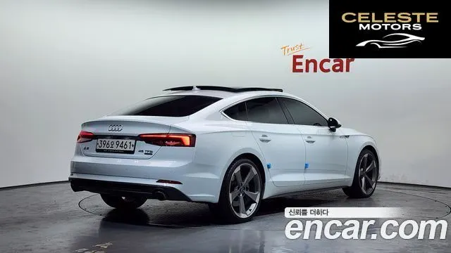 AUDI A5 (F5) 45 TFSI Quattro Premium Sportback 2019 — photo 2 sur 20