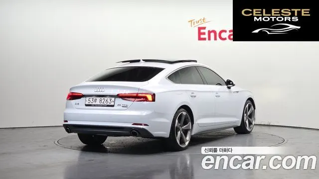 AUDI A5 (F5) 45 TFSI Quattro Premium Sportback 2019 — photo 2 sur 20