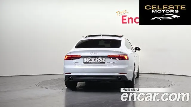 AUDI A5 (F5) 45 TFSI Quattro Premium Sportback 2019 — photo 4 sur 20