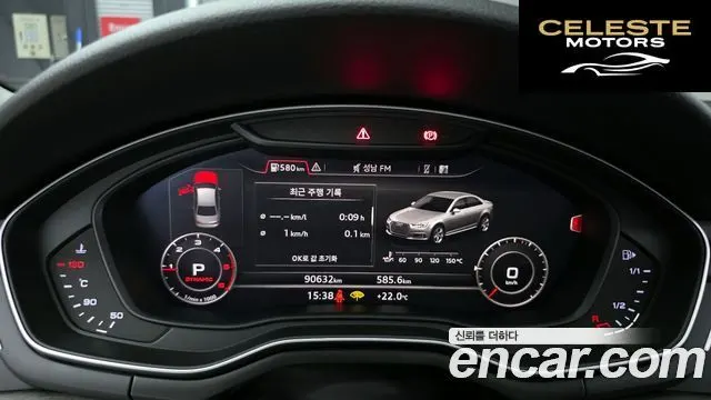 AUDI A4 (B9) 35 TDI Quattro Premium 2018 — photo 8 sur 20