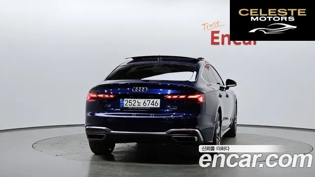 AUDI A5 (F5) 40 TDI Quattro Premium Sportback 2021 — photo 3 sur 20