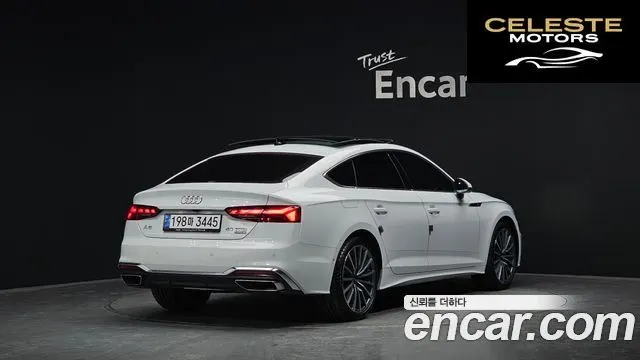 AUDI A5 (F5) 40 TFSI Quattro Premium Sportback 2023 — photo 2 sur 20