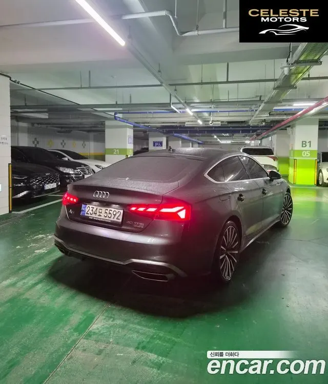AUDI A5 (F5) 40 TFSI Quattro Premium Sportback 2023 — photo 2 sur 22