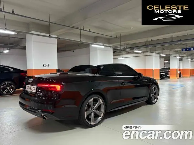 AUDI A5 (F5) 45 TFSI Quattro Cabriolet 2019 — photo 5 sur 19