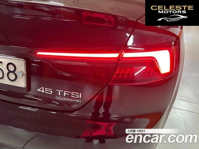 AUDI A5 (F5) 45 TFSI Quattro Cabriolet 2019 — photo 8 sur 19