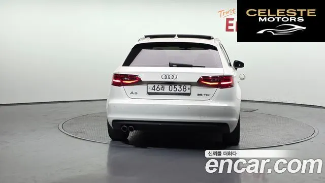 AUDI A3 35 TDI Dynamic Sportback 2015 — photo 4 sur 20