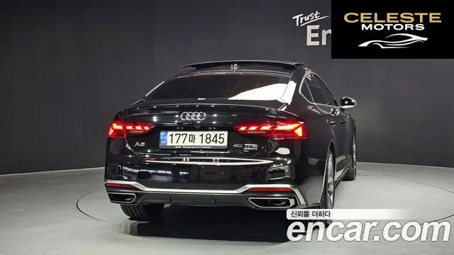 AUDI A5 (F5) 40 TFSI Quattro Premium Sportback 2022 — photo 4 sur 20